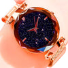 Women Starry Sky Watch Luxury Magnetic Buckle Mesh Band Quartz Wristwatch Female Rose Gold Diamond Watches zegarek damsk