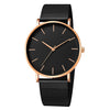 Montre Femme Modern Fashion Reloj Mujer Black Quartz Watch Women Mesh Stainless Steel Bracelet Casual Wrist Watch for Woman