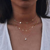 26 Styles Boho Shell Pendant Necklace for Women Long Chain Round Charm Statement Choker 2019 Collares Necklace Wedding Jewelry