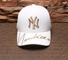 Hat men's and women's duckbill hat Gold labeled Yankees cap-style popular brand baseball cap winter WOMEN'S hat