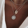 26 Styles Boho Shell Pendant Necklace for Women Long Chain Round Charm Statement Choker 2019 Collares Necklace Wedding Jewelry