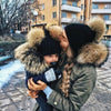 Fashion Parent-child Caps Cute Infant Baby Pompon Winter Hat Double Fur Ball Hat Mother Kids Warm Knitted Hat Newborn Beanie Cap