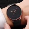 Simple Women Men Watches Top Brand Luxury Stainless Steel Mesh Quartz Wristwatches Fashion Clock ladies Watch Montre Femme 2018