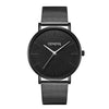 Simple Women Men Watches Top Brand Luxury Stainless Steel Mesh Quartz Wristwatches Fashion Clock ladies Watch Montre Femme 2018