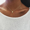 Tiny Heart Choker Necklace for Women gold Silver Chain Smalll Love Necklace Pendant on neck Bohemian Chocker Necklace Jewelry