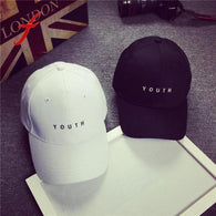 Summer 2019 Brand New Cotton Mens Hat Youth Letter Print Unisex Women Men Hats Baseball Cap Snapback Casual Caps