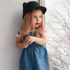 Children Caps Cat Ear Woolen Hat For Girls Panama Cap Kids Winter Hats