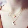 Fashion Bohemian Gold Silver Chain Choker for Women 2018 New Sweet Girl's Necklaces Jewelry Temperament Accessories Stars Moon