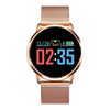 RUNDOING Q8 Smart Watch OLED Color Screen Smartwatch women Fashion Fitness Tracker Heart Rate monitor