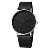 Montre Femme Modern Fashion Reloj Mujer Black Quartz Watch Women Mesh Stainless Steel Bracelet Casual Wrist Watch for Woman