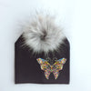 winter fashion animal butterfly unicorn toddlers infant bonnet baby hat for boys and girls travel hat cap for baby children