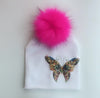 winter fashion animal butterfly unicorn toddlers infant bonnet baby hat for boys and girls travel hat cap for baby children