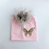 winter fashion animal butterfly unicorn toddlers infant bonnet baby hat for boys and girls travel hat cap for baby children