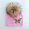 winter fashion animal butterfly unicorn toddlers infant bonnet baby hat for boys and girls travel hat cap for baby children