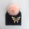 winter fashion animal butterfly unicorn toddlers infant bonnet baby hat for boys and girls travel hat cap for baby children