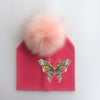 winter fashion animal butterfly unicorn toddlers infant bonnet baby hat for boys and girls travel hat cap for baby children